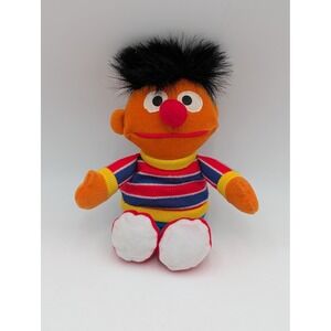 Tyco Sesame Street Ernie Plush Vintage 1997 8 Inch Stuffed Animal Toy